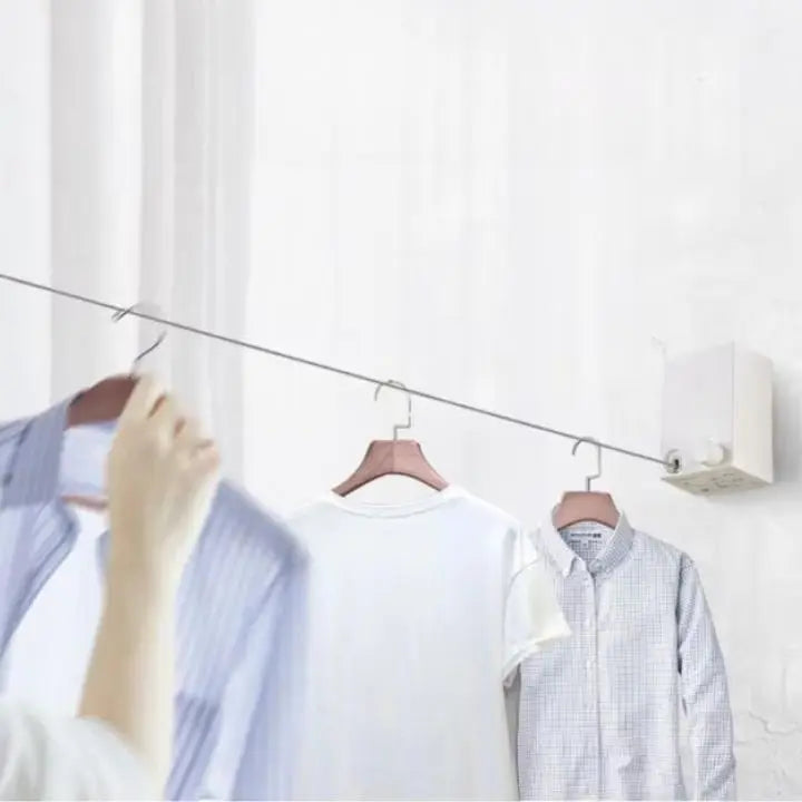 Retractable Clothesline – Space-saving, stable & secure