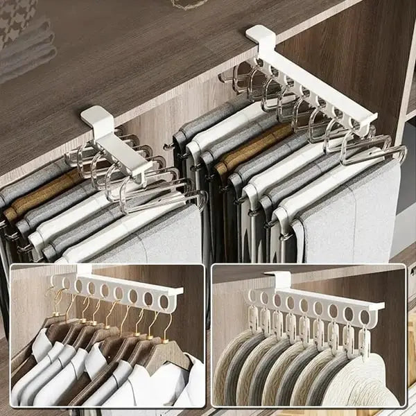 Extendable Trouser Holder for Wardrobes – Buy 1, Secure 1!