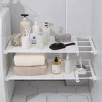 Extendable shelf board for flexible storage