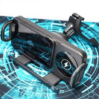 Car device holder with charging function – Automatic grip & wireless charging