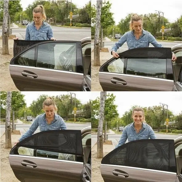 Car Mosquito Net & Sun PRedection – Flexible & Breathable