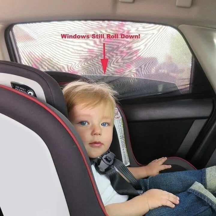 Car Mosquito Net & Sun PRedection – Flexible & Breathable