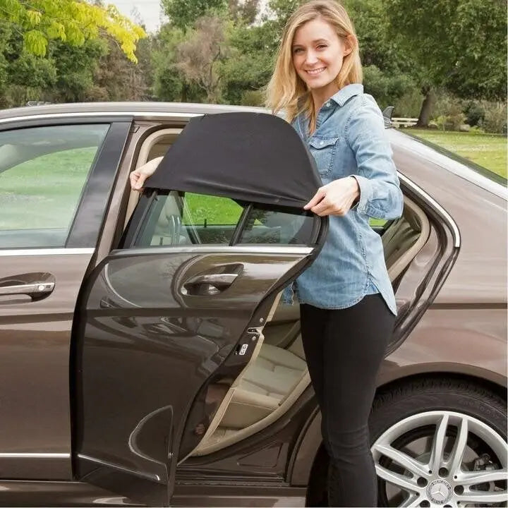 Car Mosquito Net & Sun PRedection – Flexible & Breathable