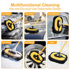 Auto Cleaning Brush - For hard-to-reach areas and streak-free cleaning