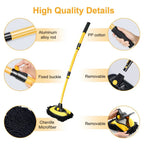 Auto Cleaning Brush - For hard-to-reach areas and streak-free cleaning