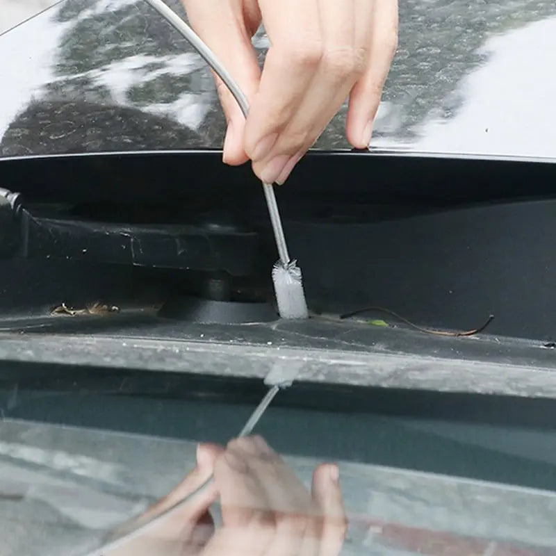 Car Groove and Drain Cleaner – With Flexible Brush & Strong Grip