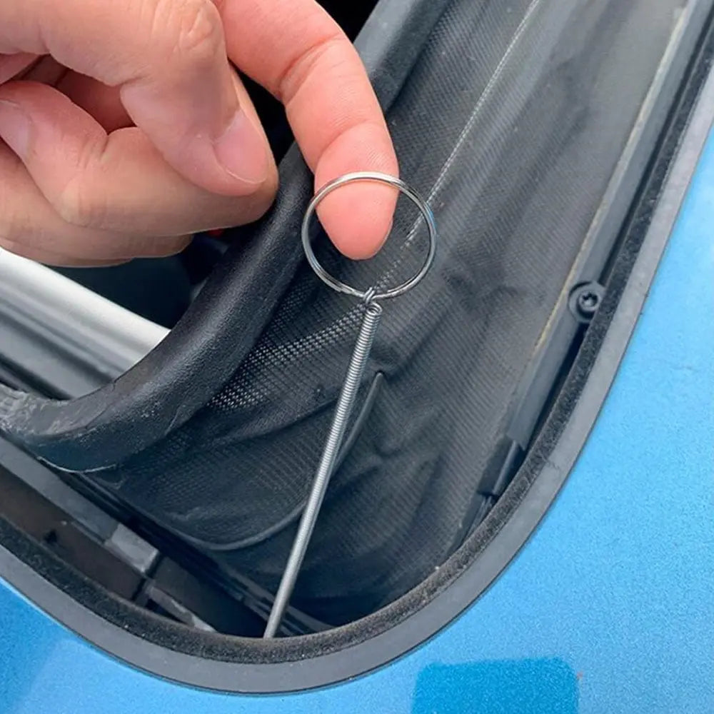 Car Groove and Drain Cleaner – With Flexible Brush & Strong Grip