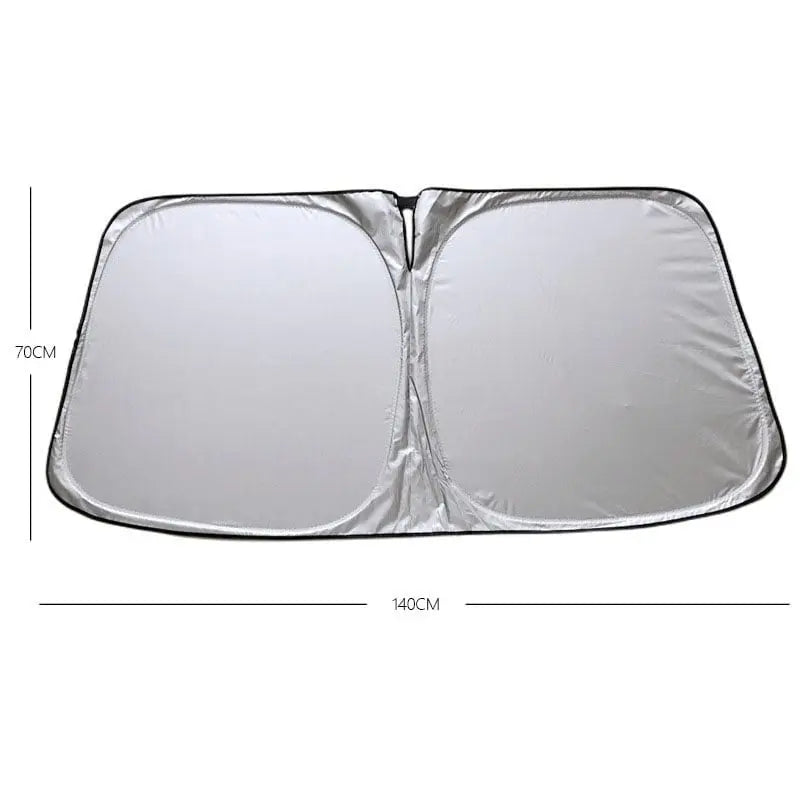 Car sun shades for windshields – UV-reflecting heat shielding for SUVs and cars