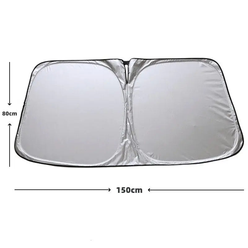 Car sun shades for windshields – UV-reflecting heat shielding for SUVs and cars