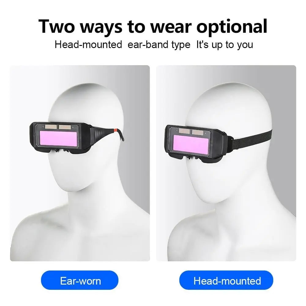 Auto-dimming Welding Goggles – Instant pRedection for your eyes