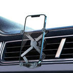 Car mount with flexible grip for safe driving