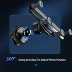 Car mount with flexible grip for safe driving