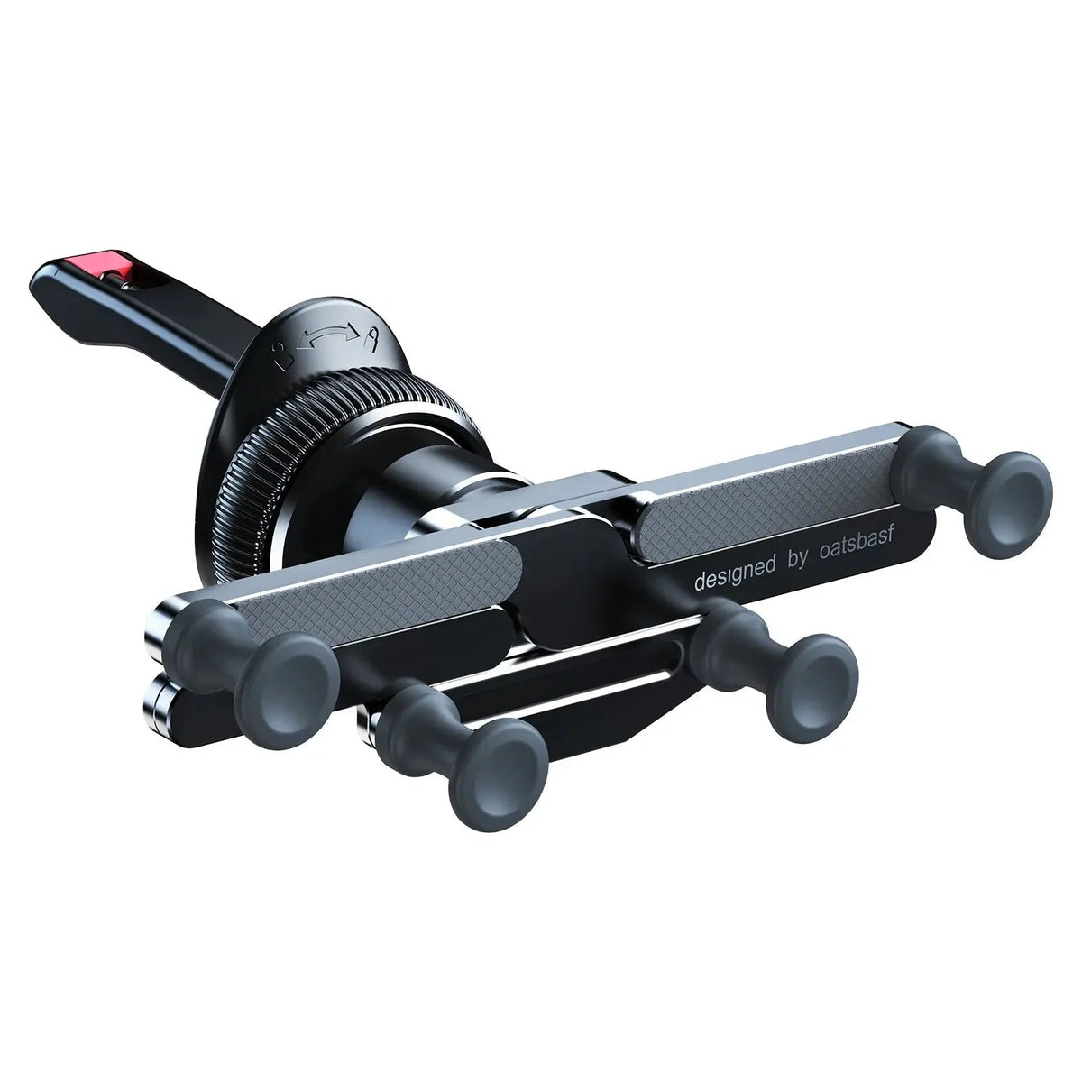 Car mount with flexible grip for safe driving