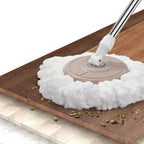 Automatic Spin Mop and Bucket Set with Dual Water System and Self-Wringing Head