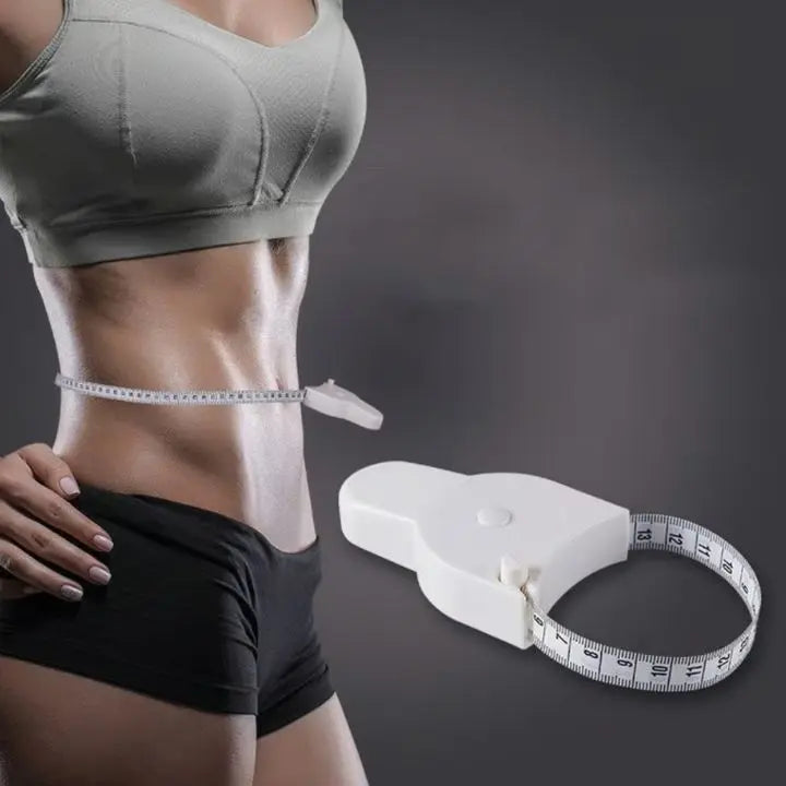 Automatically Retractable Measuring Tape – One-Handed Body Measurement & Precise