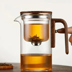 Automatic Glass Teapot – Drip-Free for Perfect Tea