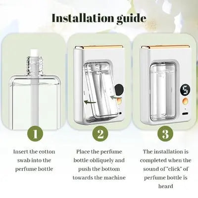 Automatic Aromatherapy Diffuser – 5-level Timer with Highly Pure Essential Oil