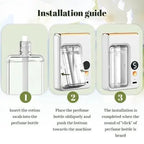 Automatic Aromatherapy Diffuser – 5-level Timer with Highly Pure Essential Oil