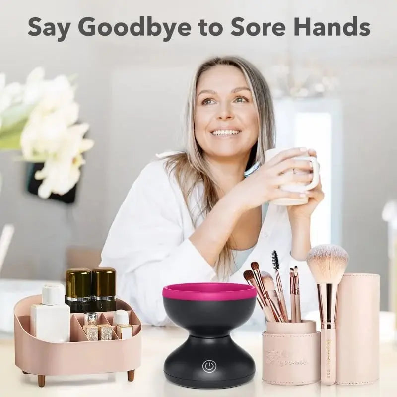 Automatic Makeup Brush Cleaner — USB-powered Deep Cleaning Device