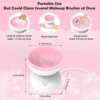 Automatic Makeup Brush Cleaner — USB-powered Deep Cleaning Device