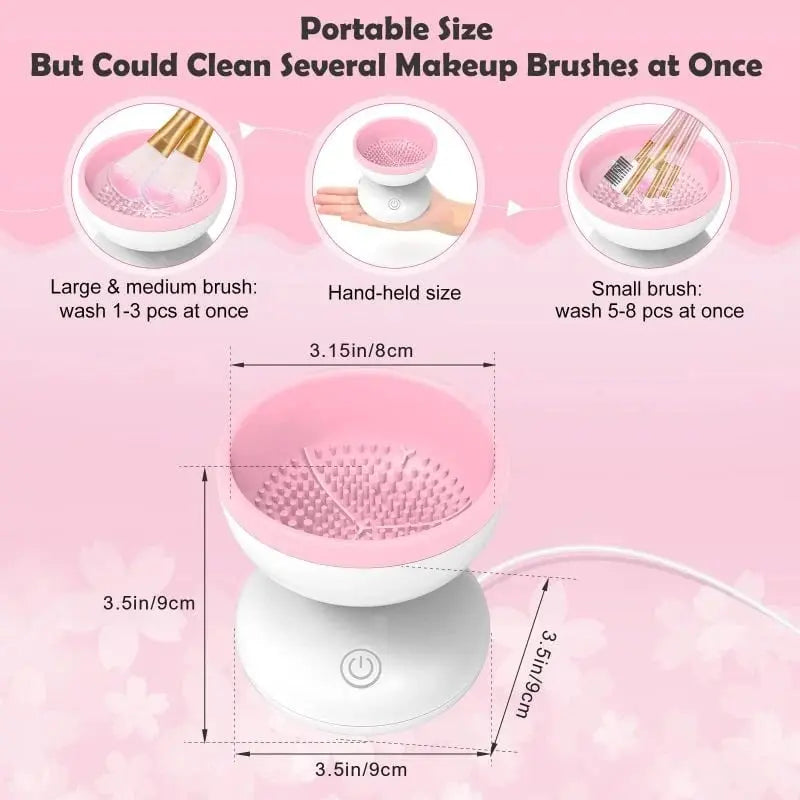 Automatic Makeup Brush Cleaner — USB-powered Deep Cleaning Device