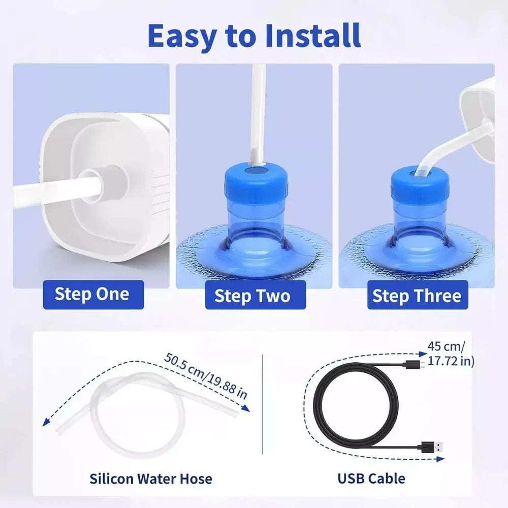 Automatic water dispenser with battery – hygienic & touchless dispensing