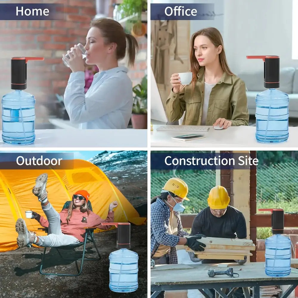 Automatic water dispenser with battery – hygienic & touchless dispensing