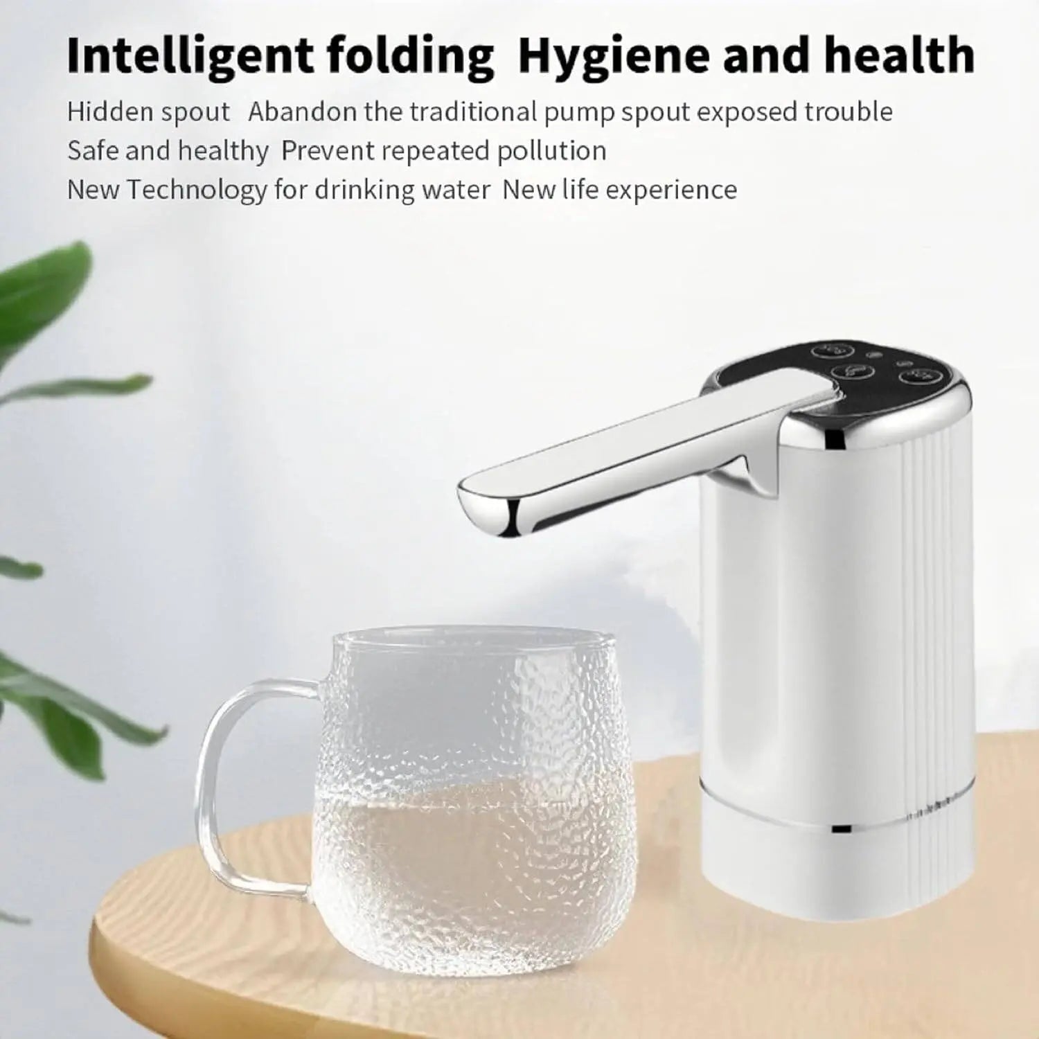 Automatic water dispenser with battery – hygienic & touchless dispensing