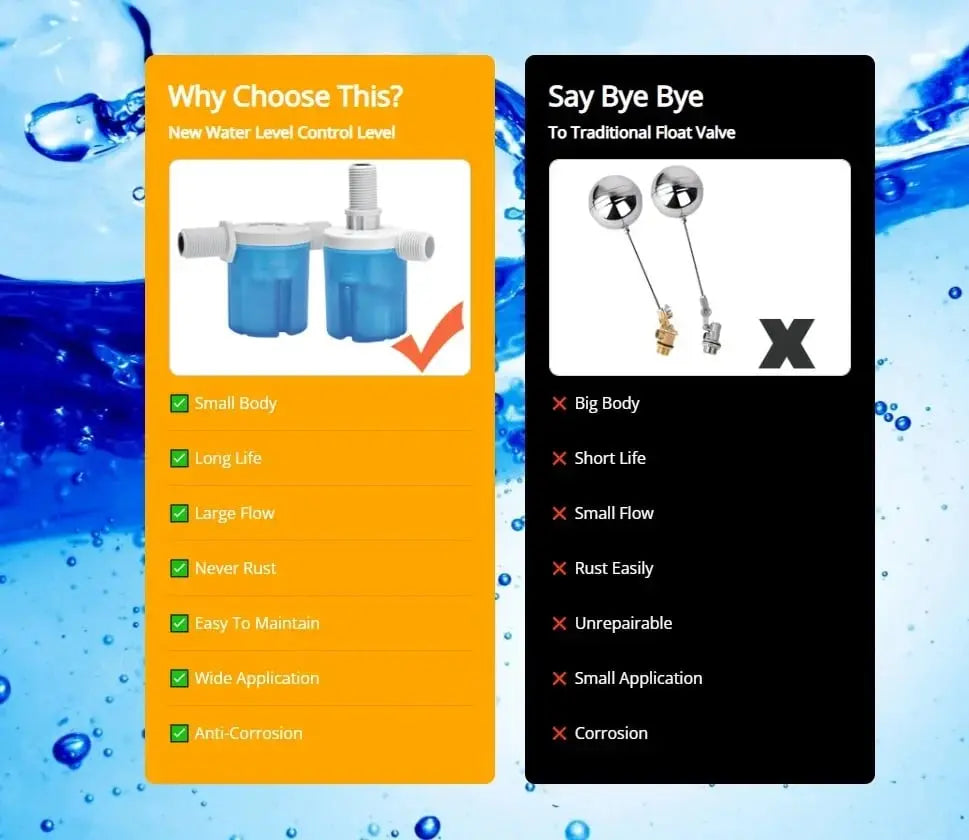 Automatic Water Level Valve – Self-Regulating Refilling System for Ponds & Tanks