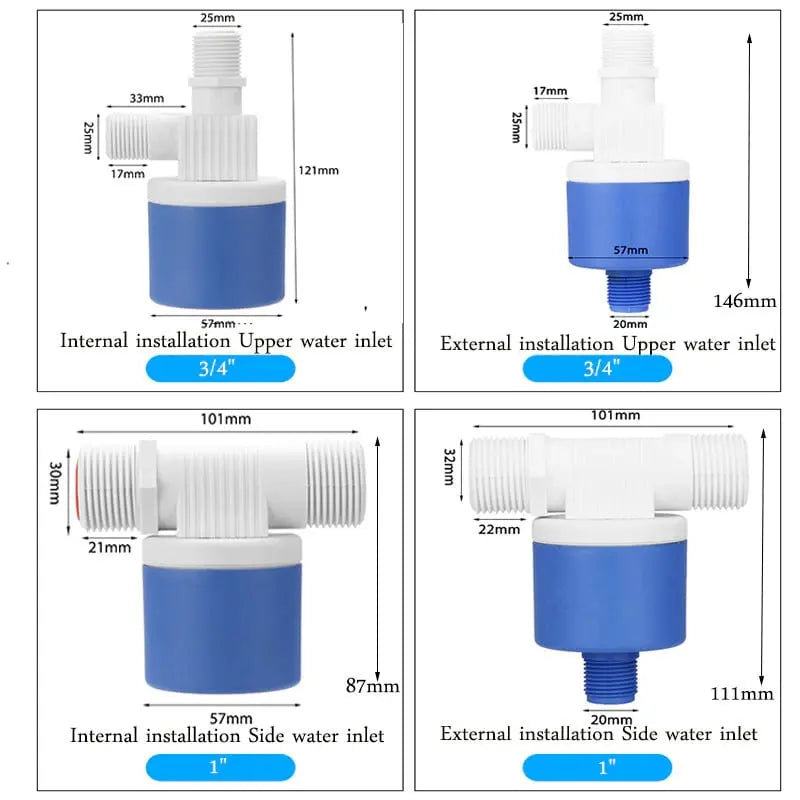Automatic Water Level Valve – No Electricity, Control & Overflow Risk