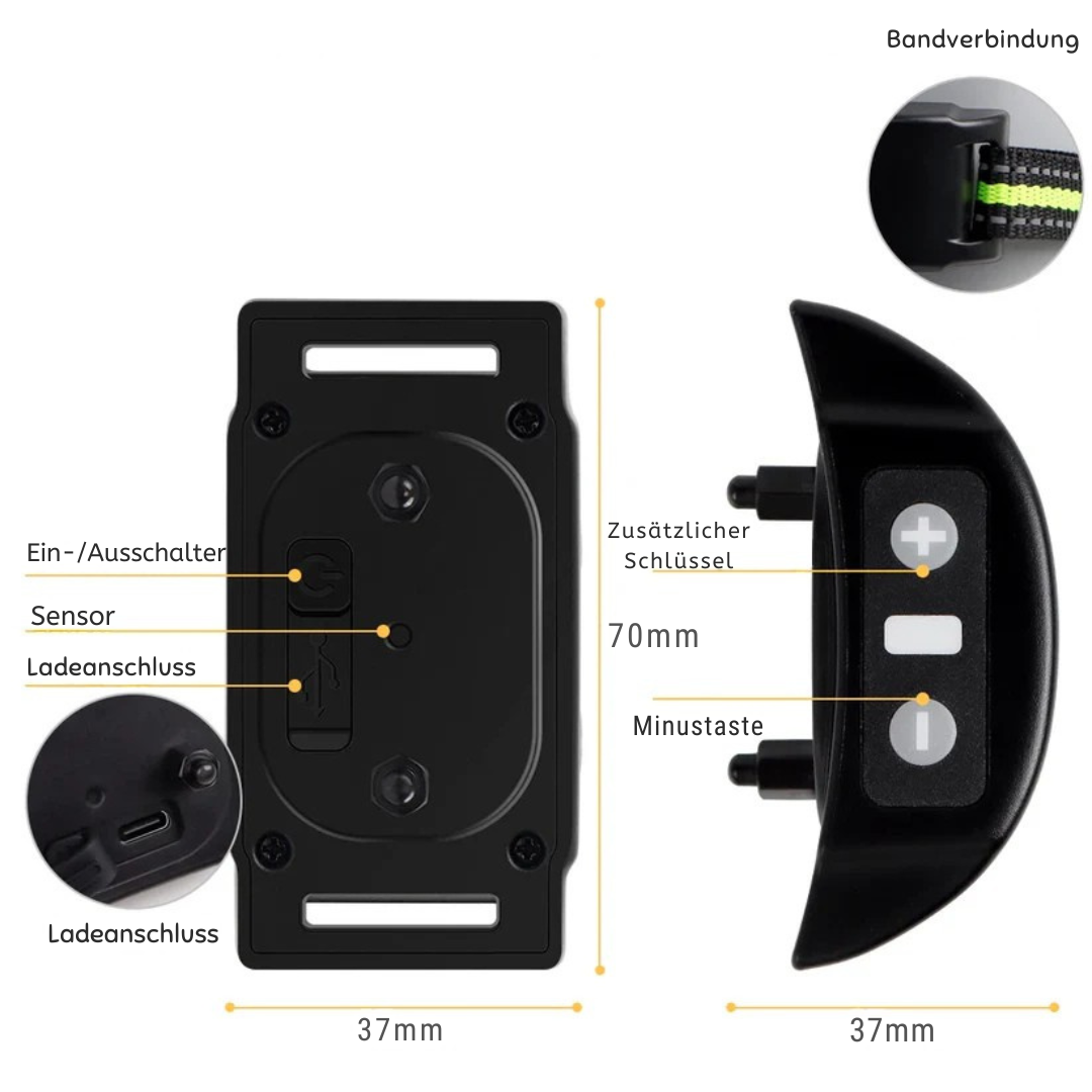 Automatic Anti-Bark Collar with Sound & Shock