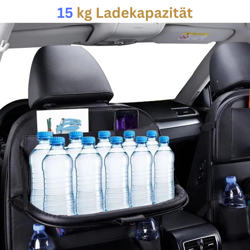 Seatback Organizer with Folding Table Tray