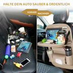 Seatback Organizer with Folding Table Tray