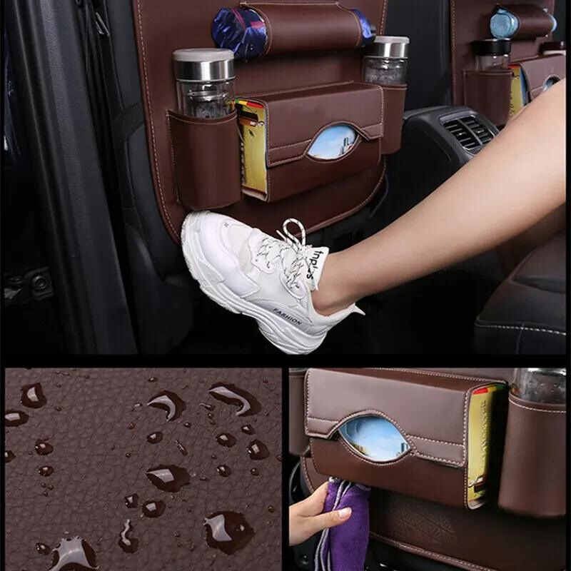 Seatback Organizer with Folding Table Tray