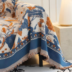 Autumn Vines Jacquard Sofa Cover