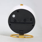 Minimalistic round table clock