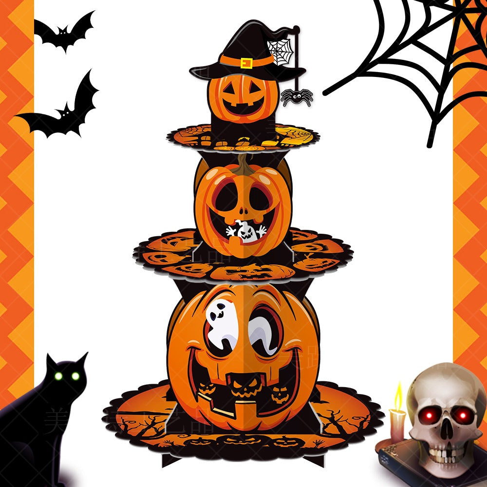 HauntTower Halloween Themed Cupcake Stand