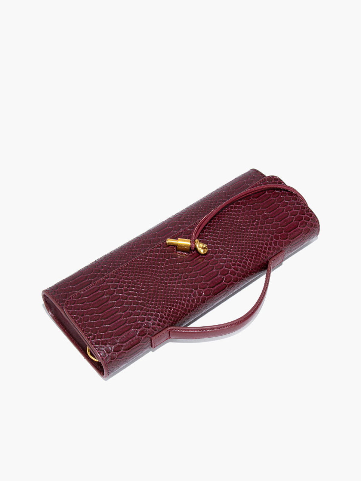 Ladies Shoulder Bag Black One Size Polyurethane