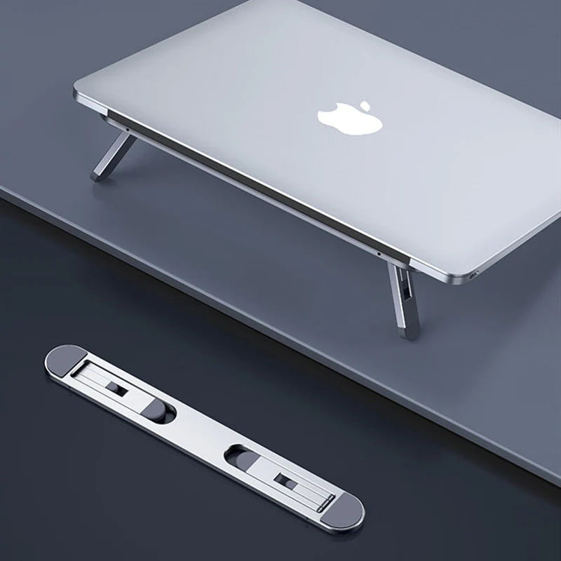 Portable Aluminum Laptop Stand, with Adjustable & Ergonomic Design, for Home, Office, Study & More