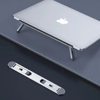 Portable Aluminum Laptop Stand, with Adjustable & Ergonomic Design, for Home, Office, Study & More