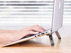 Portable Aluminum Laptop Stand, with Adjustable & Ergonomic Design, for Home, Office, Study & More