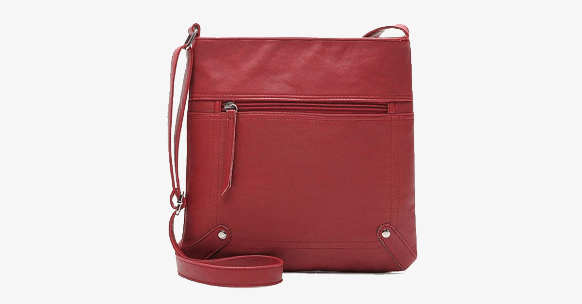 Crossbody Messenger Bag - Made of PU leather - High quality - Multifunctional bags