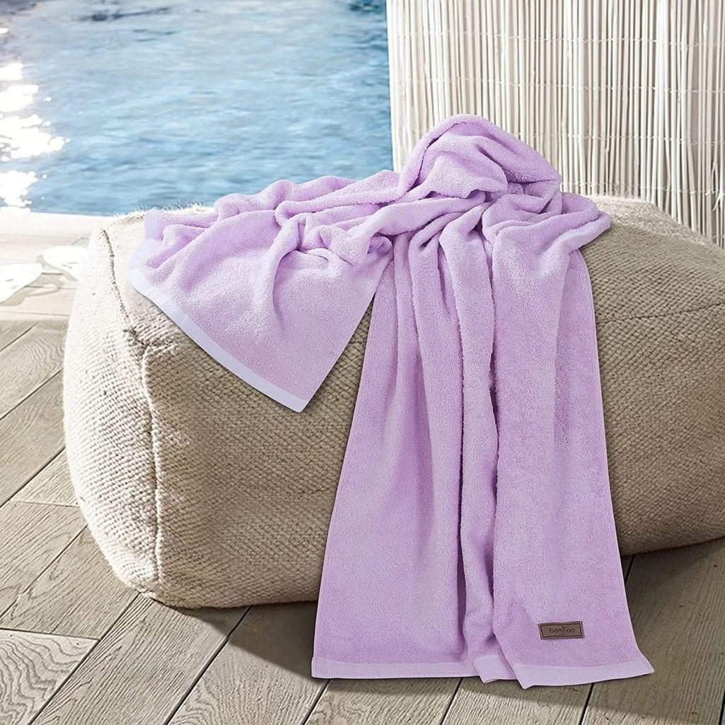 Neravia Bamboo Essence Towel | Soft, Highly Absorbent & Antibacterial | Premium Bamboo Fiber | Sustainable Spa Towel