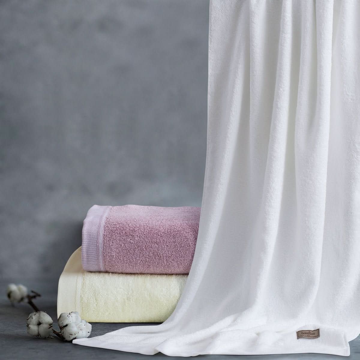Neravia Bamboo Essence Towel | Soft, Highly Absorbent & Antibacterial | Premium Bamboo Fiber | Sustainable Spa Towel