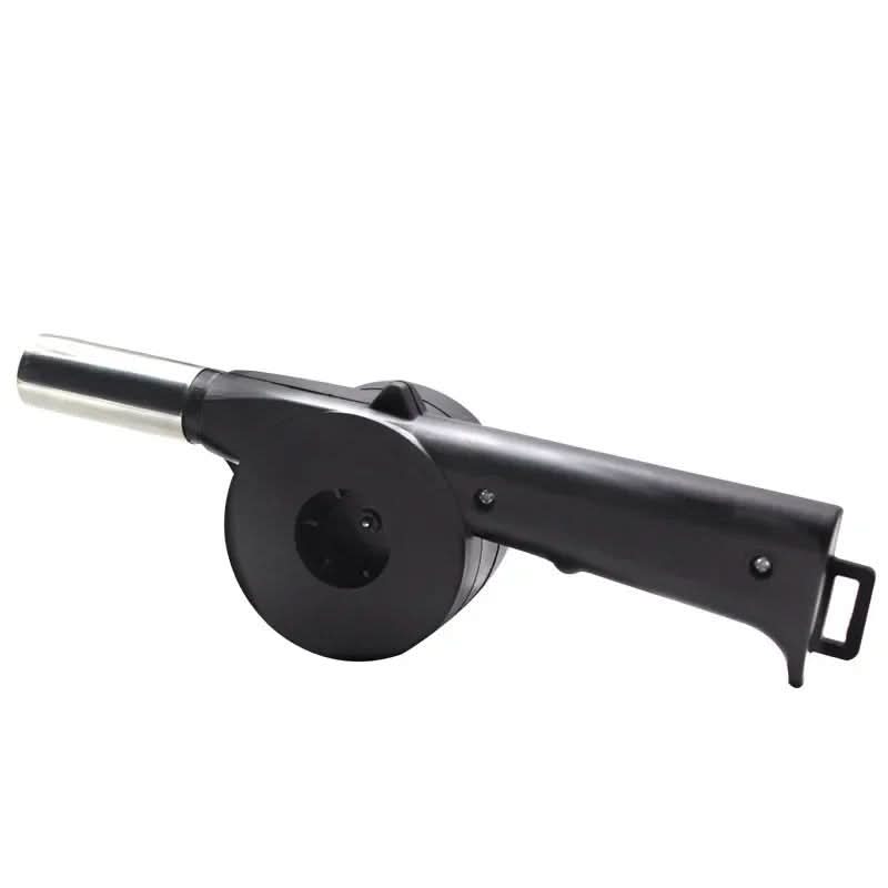 Hand-operated barbecue fan for effortless charcoal lighting