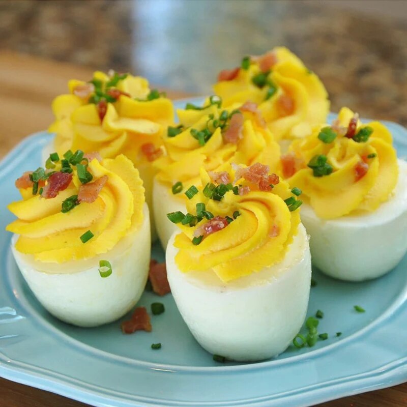 YolkCraft Egg Molder Cooking Pods | Easy Hard-Boiled & Poached Egg Maker | Dishwasher Safe