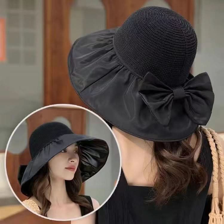 Stylish sun hat with wide brim for UV protection
