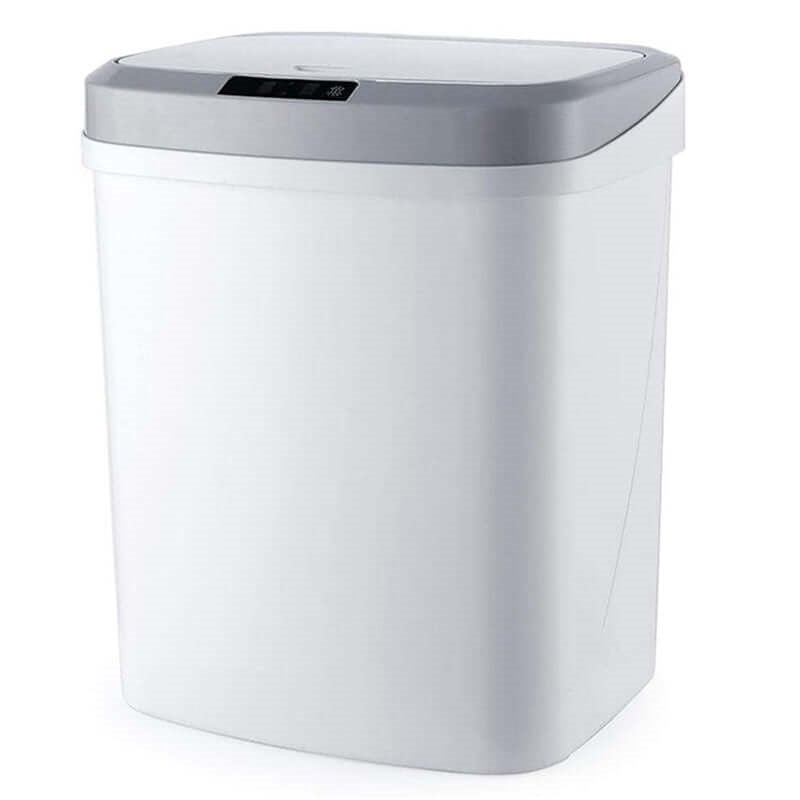 Automatic Sensor Trash Can – 15L – Touchless & Quiet – For Kitchen or Living Room