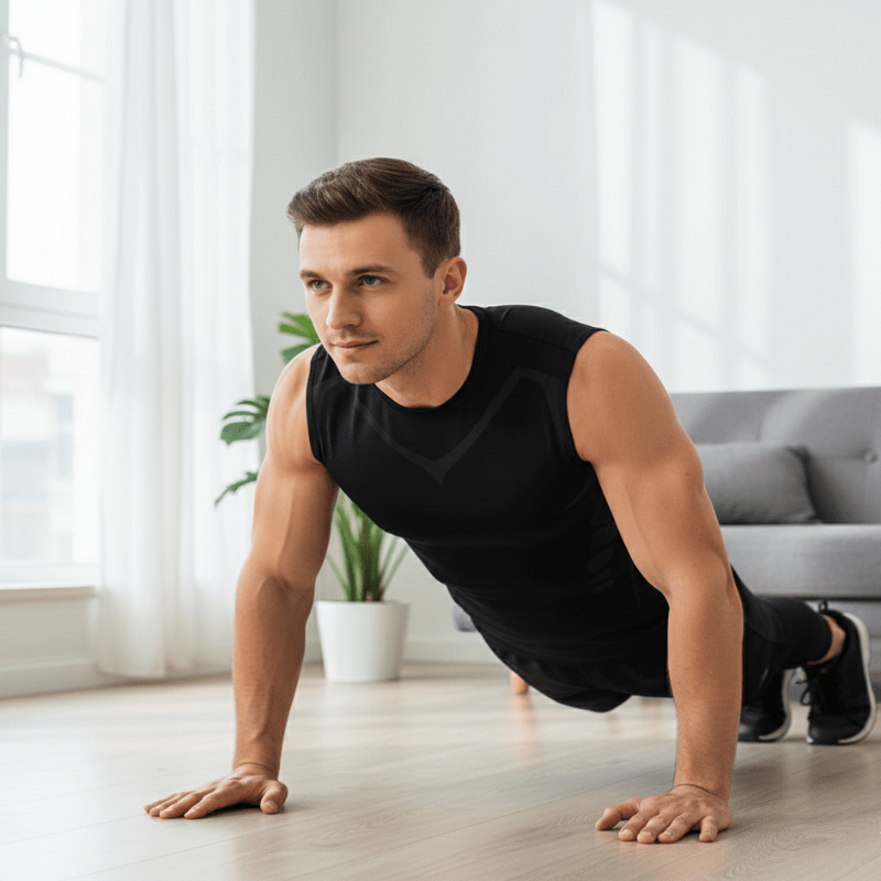 Compression vest for trunk support & posture