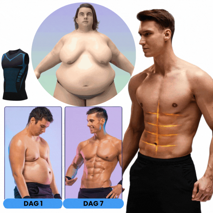 Compression vest for trunk support & posture